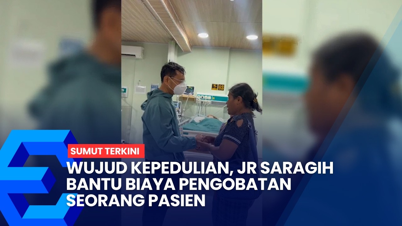 Wujud Kepedulian, JR Saragih Bantu Biaya Pengobatan Seorang Pasien