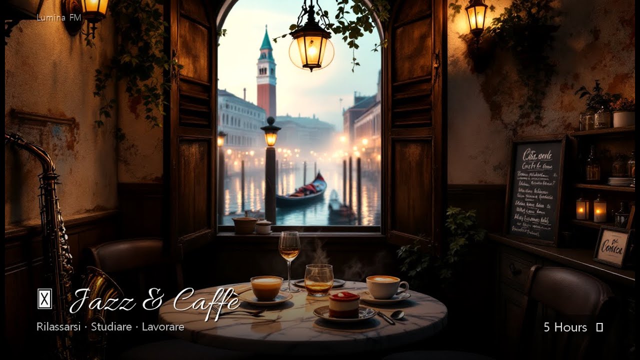 Piano Jazz Dolce ☕ Musica Calma per Dormire e Rilassarsi