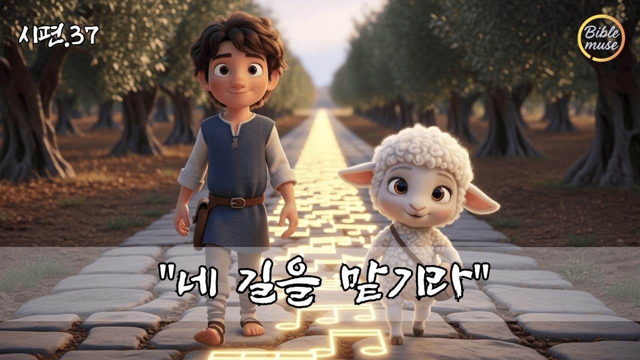 너의 길을 여호와께 맡기라! 그를 의지하면 그가 이루시고 네 공의를 빛같이 하시리라 ㅣ시편 37편 말씀 찬양ㅣ너의 길을 맡기라ㅣccm 감동 찬양