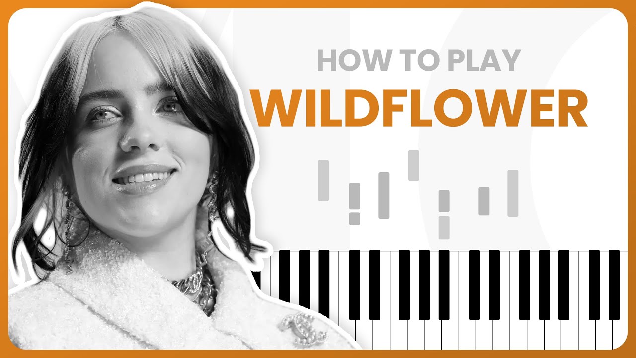 WILDFLOWER - Billie Eilish - PIANO TUTORIAL (Part 1)