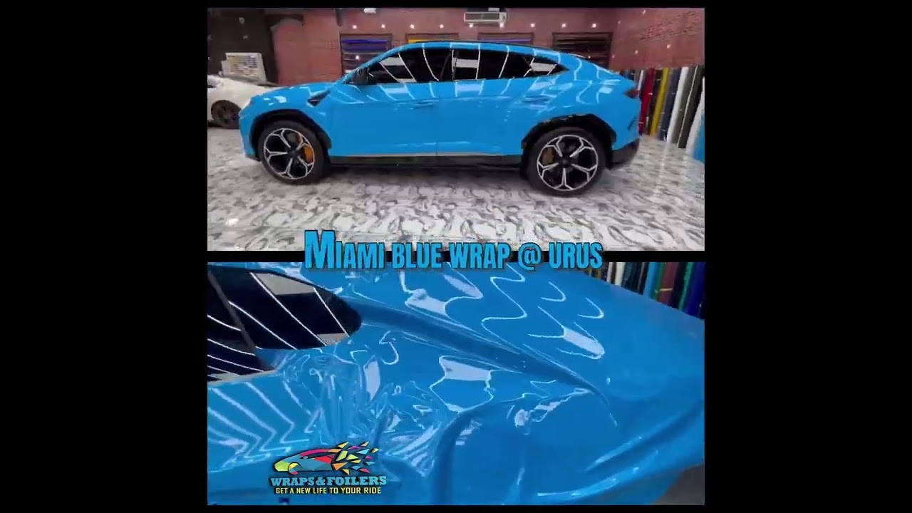 MIAMI BLUE WRAP @ URUS