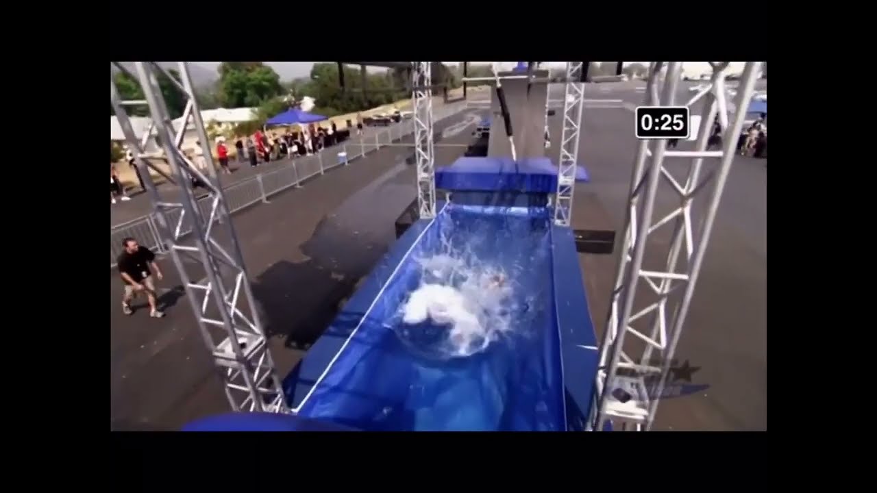 American Ninja Warrior S1 E2 all fails