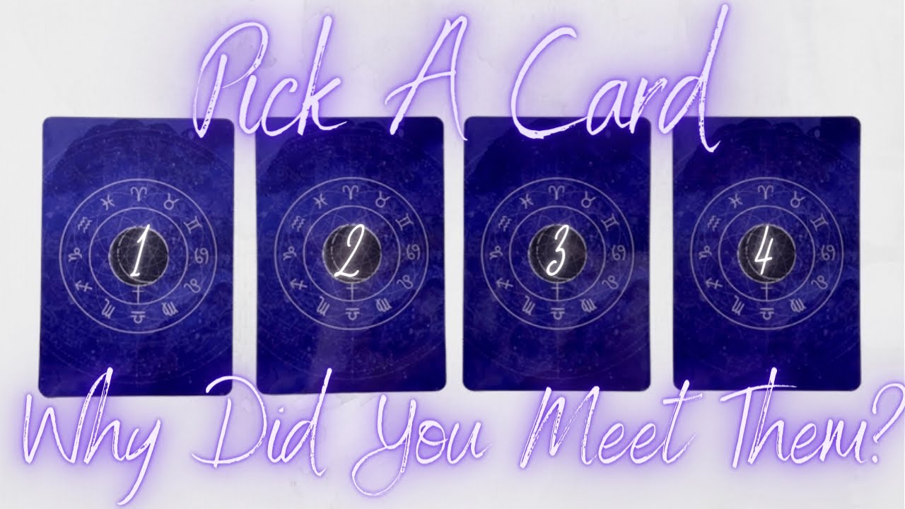 Why Did You Meet This Person?🧐💞| PICK A CARD🔮 In-Depth Love Tarot Reading