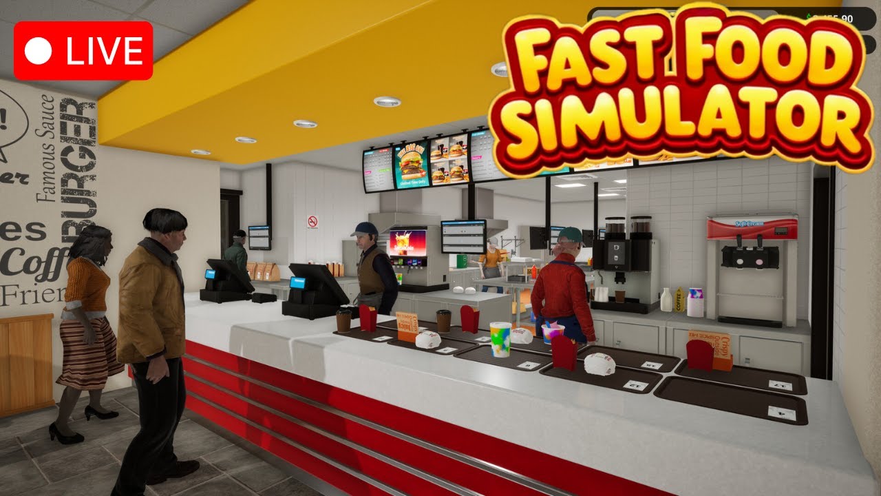 Fast Food Simulator w/ friends