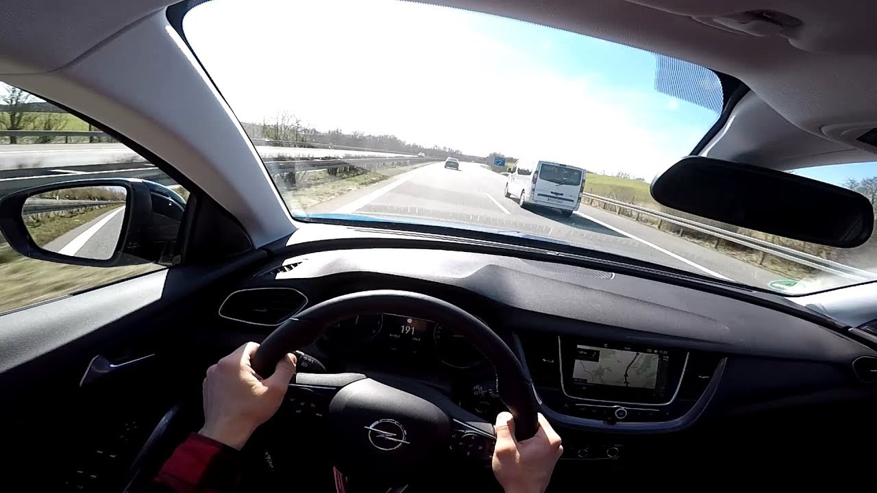 2018' Opel Grandland X - POV Autobahnfahrt (mit Höchstgeschwindigkeit!)