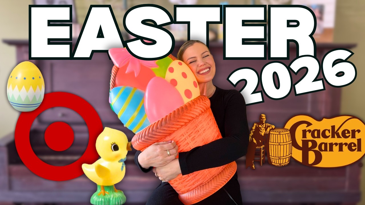 Пасхальные покупки Target и Cracker Barrel 2026 🐰🐣✨