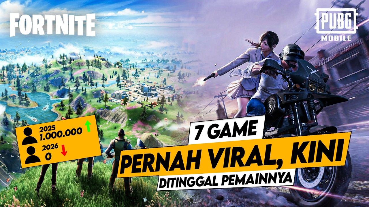 7 Game Ini Pernah Viral, Kini Sudah Ditinggal Pemainnya !