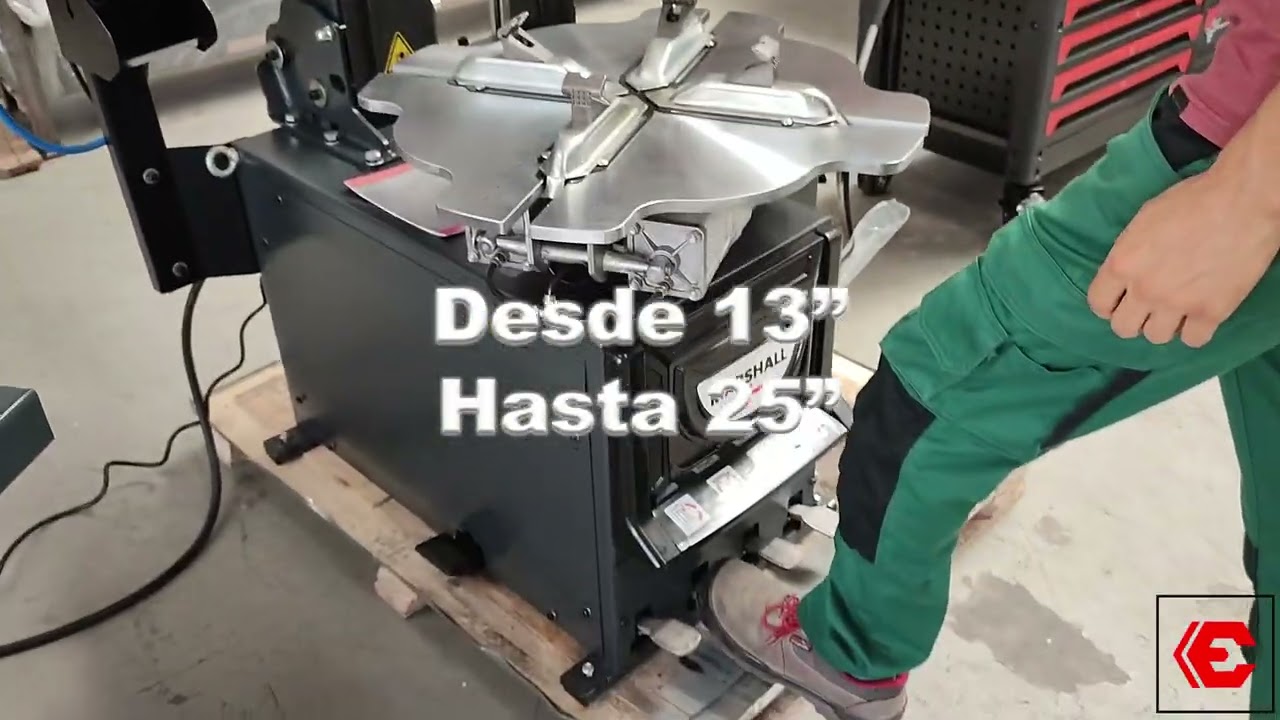 Desmontadora de Neumáticos con Brazo de ayuda