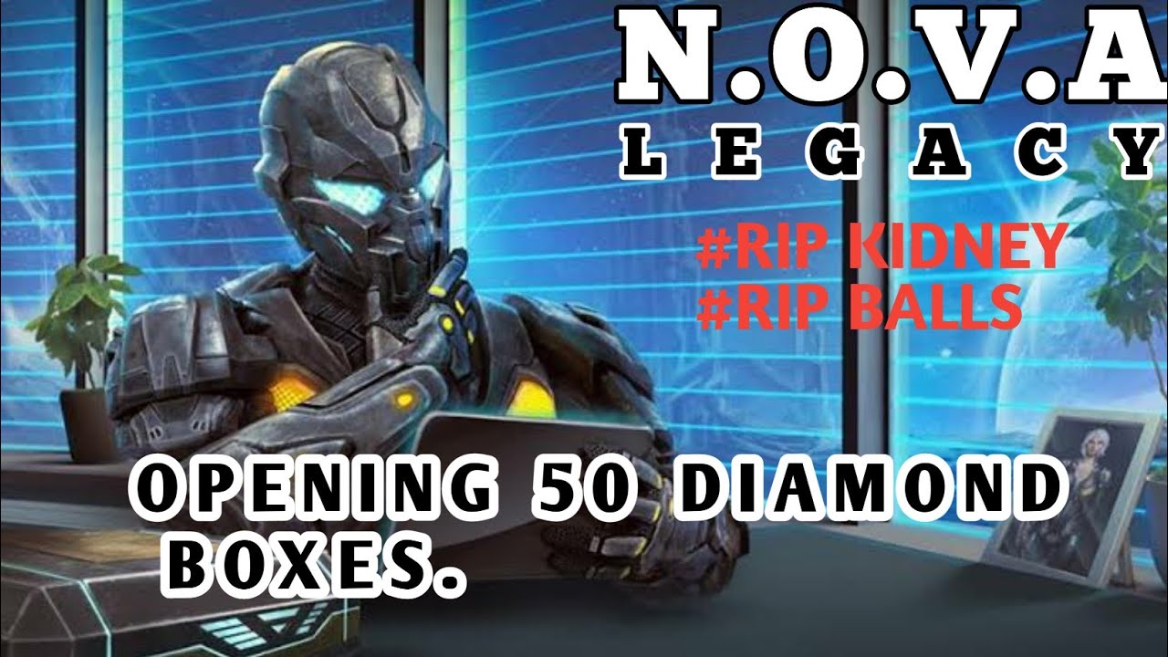 OPENING 50 DIAMOND PACKS|| NOVA LEGACY||RIP MY KIDNEY||AJAY