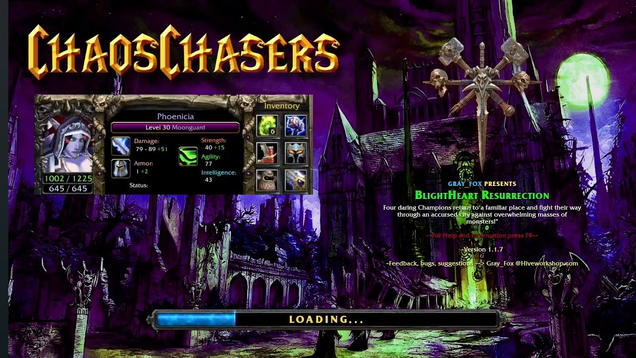 WARCRAFT 3 - CHAOS CHASERS - MOON GUARD SOLO