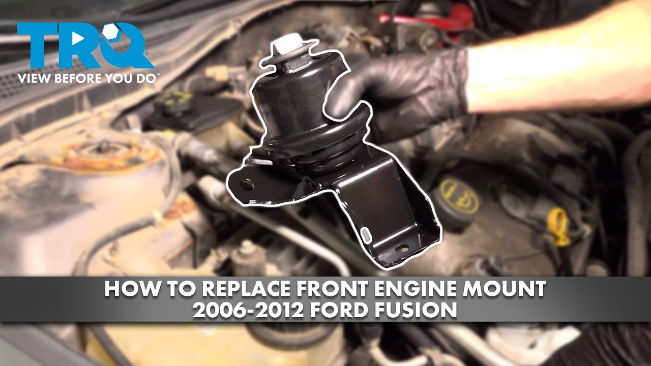 Как заменить переднюю опору двигателя Ford Fusion 2006-2012