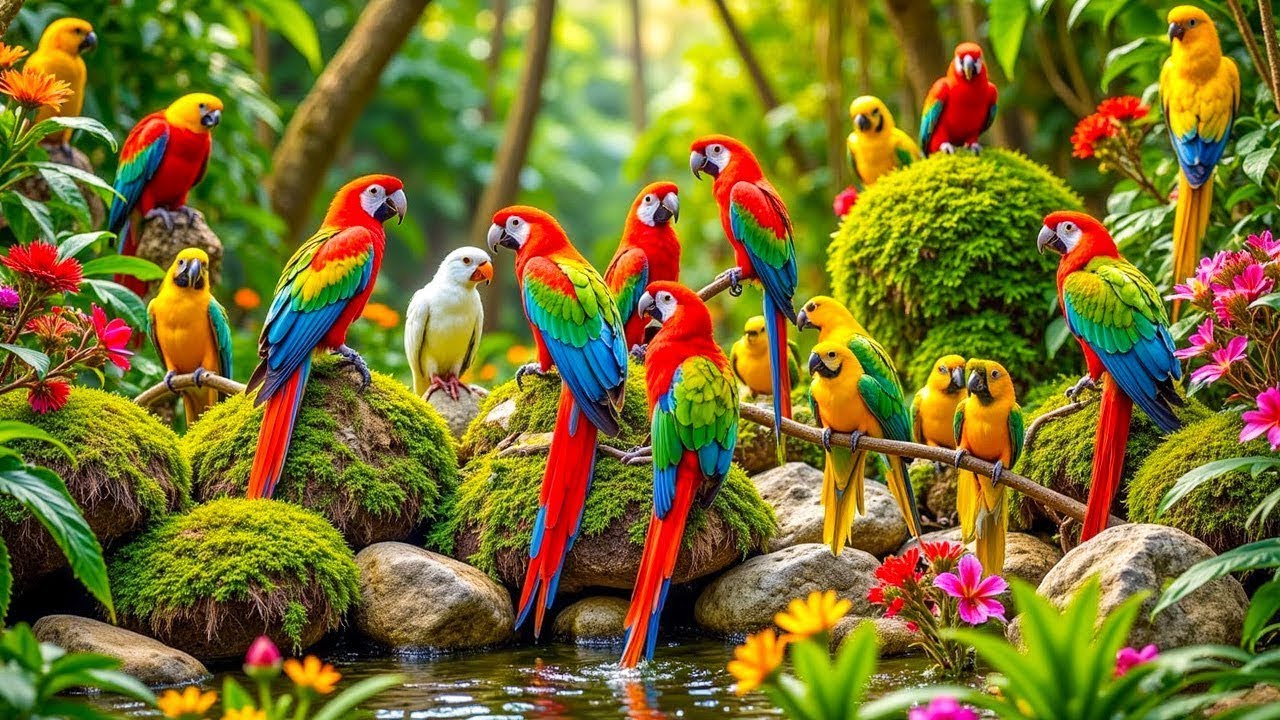 Discover the Hidden Beauty of Wild Birds in a Spring Wonderland&ndash; Nature&rsquo;s Best-Kept Secrets Revealed