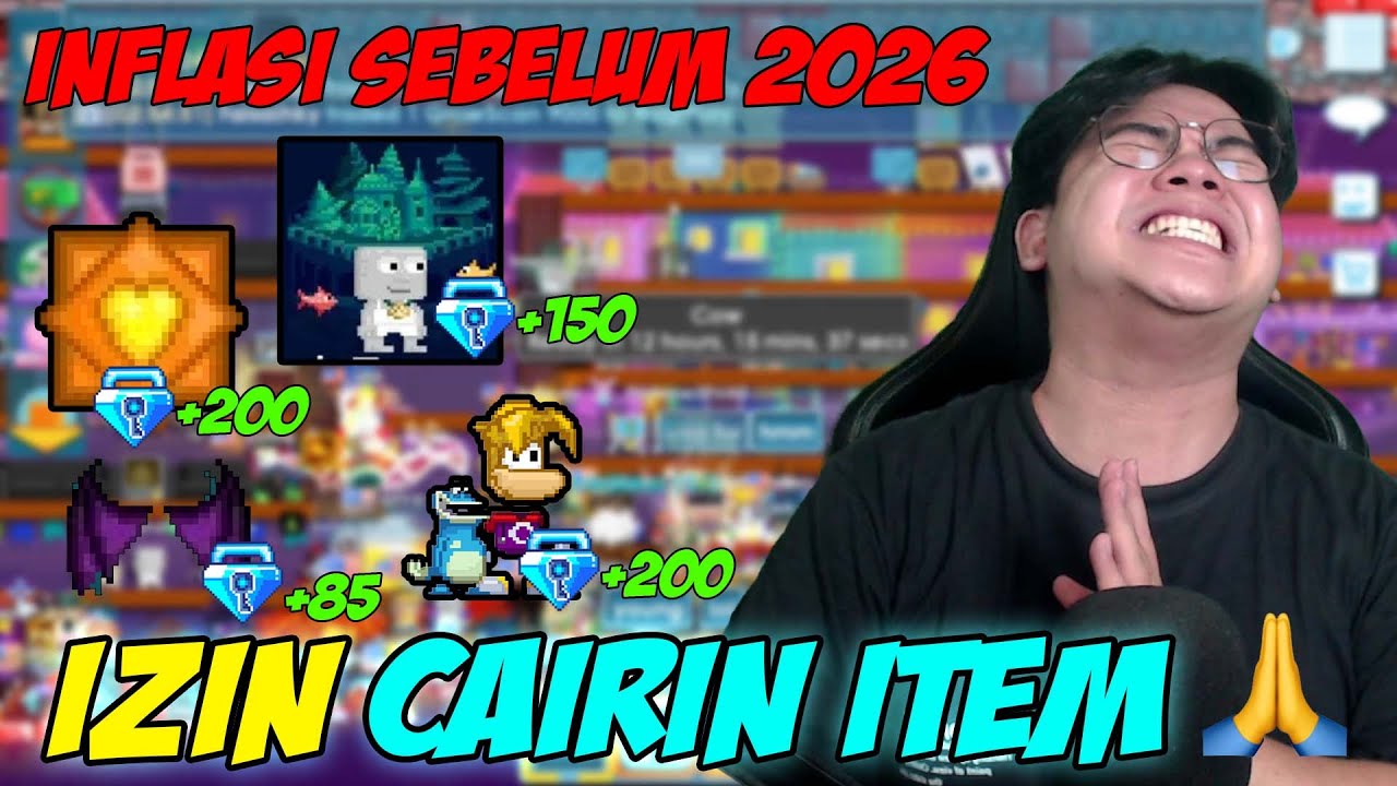 MENJUAL BARANG BARANG MAHAL PIAMA ! CLEAN RATUSAN BGL ! - Growtopia Indonesia