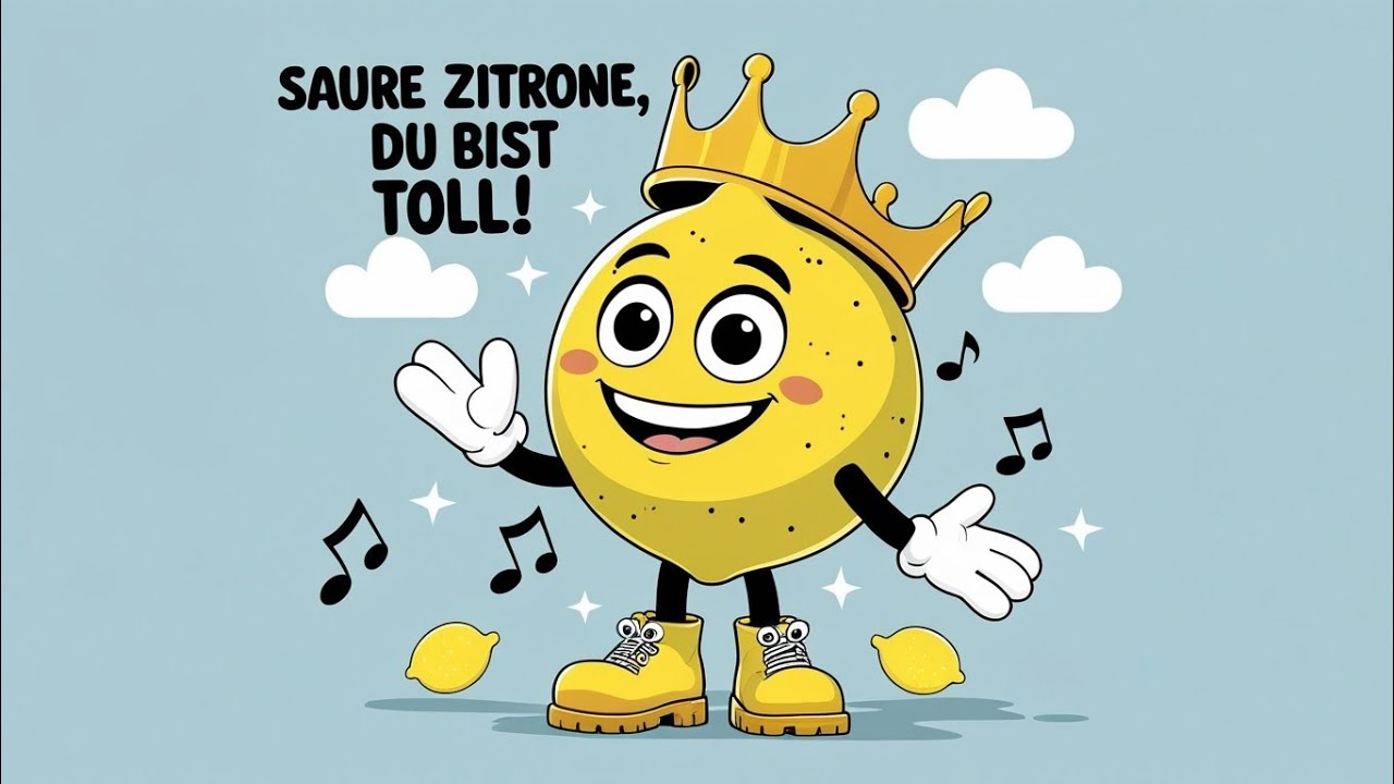 🍋 Zitronen-Song für Kinder: Ein Lied über Vitamin C und Gesundheit 🍋