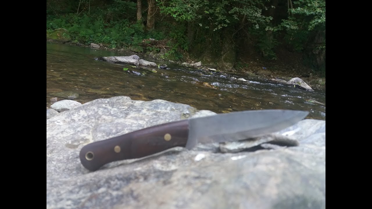 Prezentare cutit bushcraft HAIDUC MARCK III