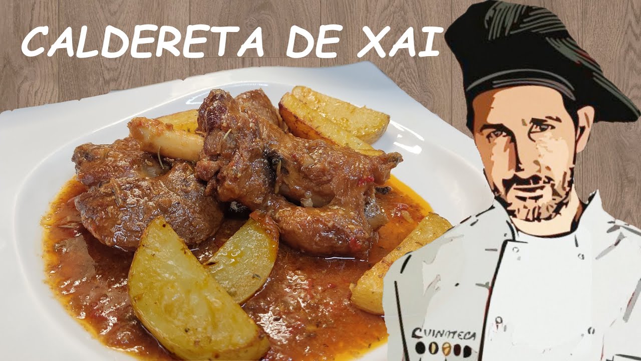 CALDERETA de XAI amb patates | Cuixa de xai a la CASSOLA | Receptes de cuina