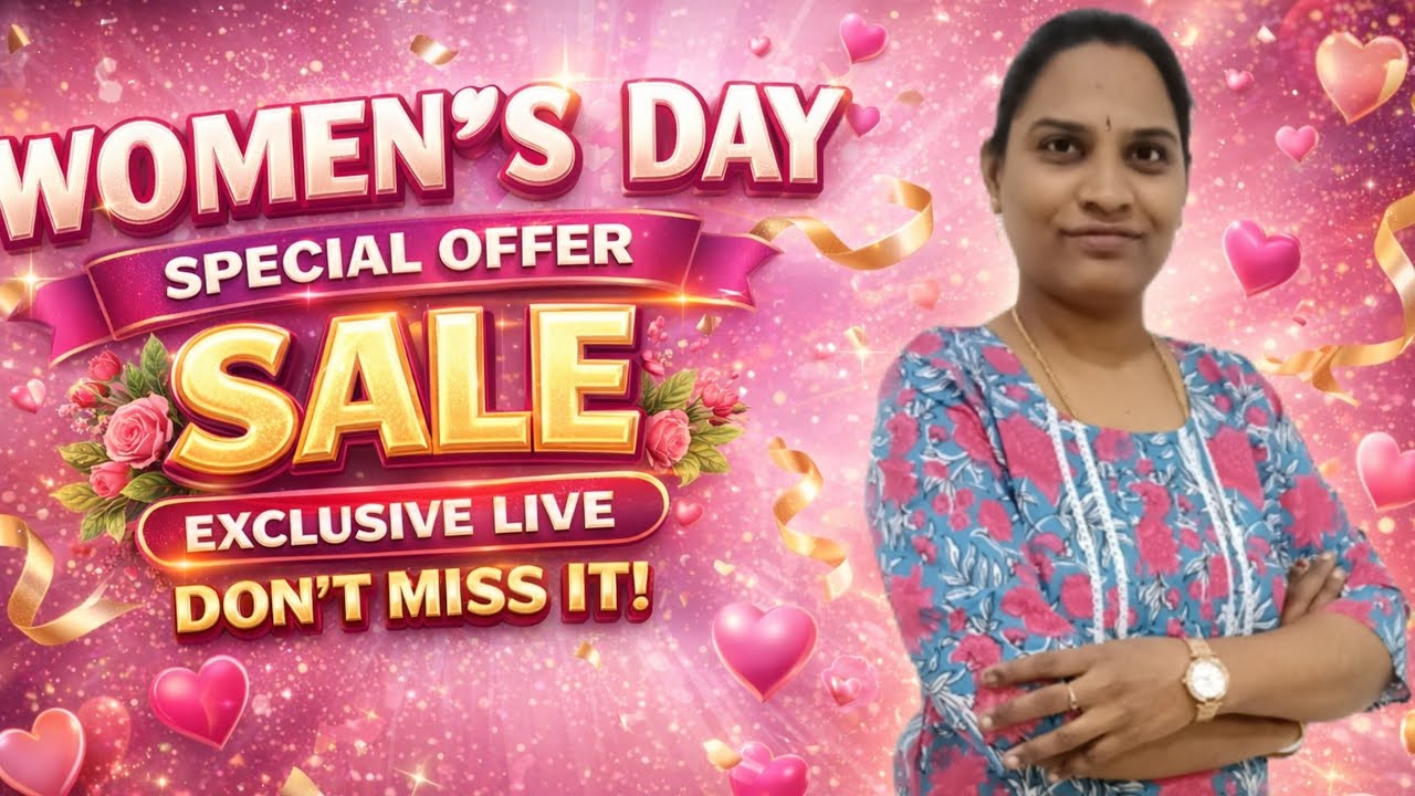 Join our EXCLUSIVE LIVE from DHAKS COLLECTIONS, beautiful Kurtis, Chudidhar Sets, Unbelievable Price