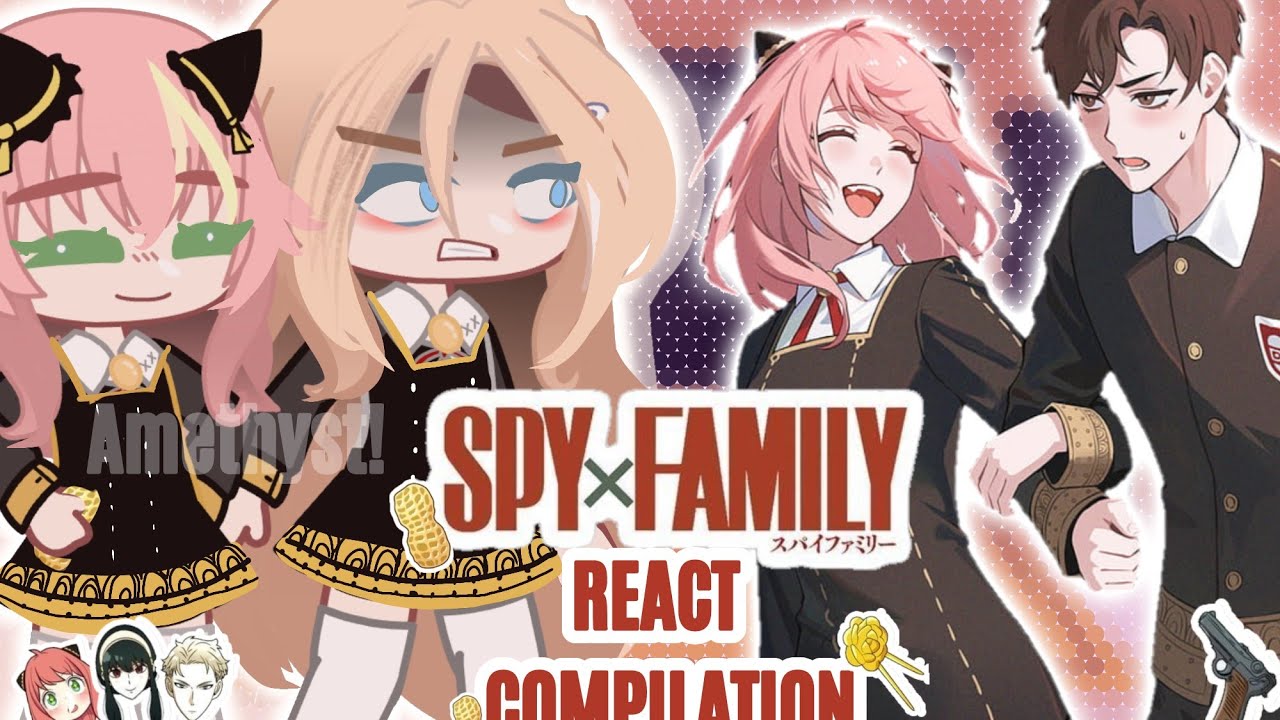 ✨️Spy x Family React to DAMIANYA,  NEW EPISODES AND FORGER FAMILY !! ✨️|SPY × FAMILY| @-Amethyst.