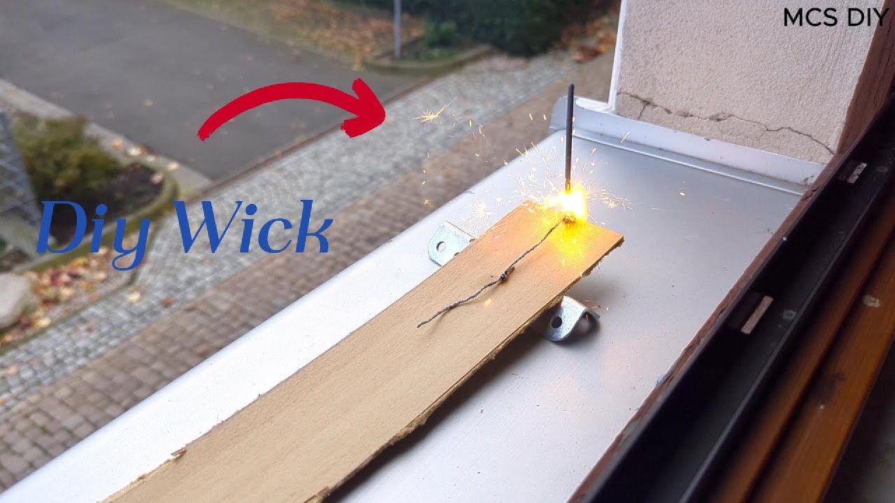 How To Create a Diy Wick !