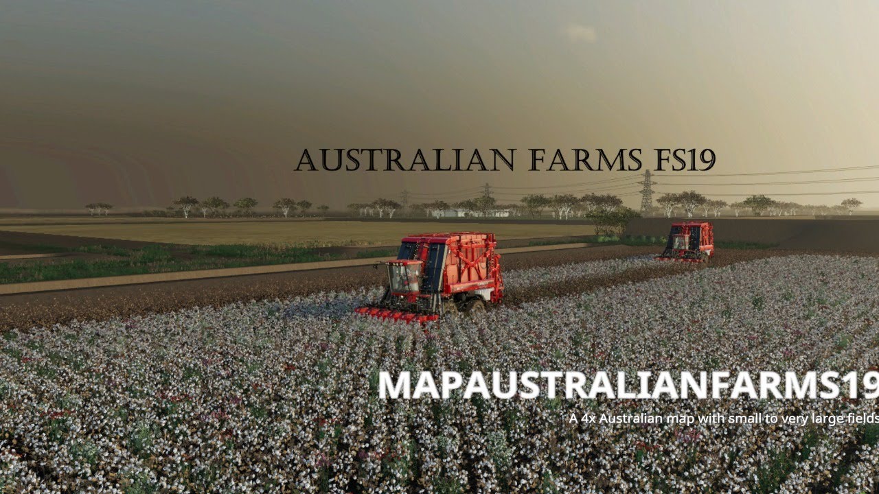 FS19 Mouse2222  First Look Australian Farms 19  4X Map   (Live Stream)