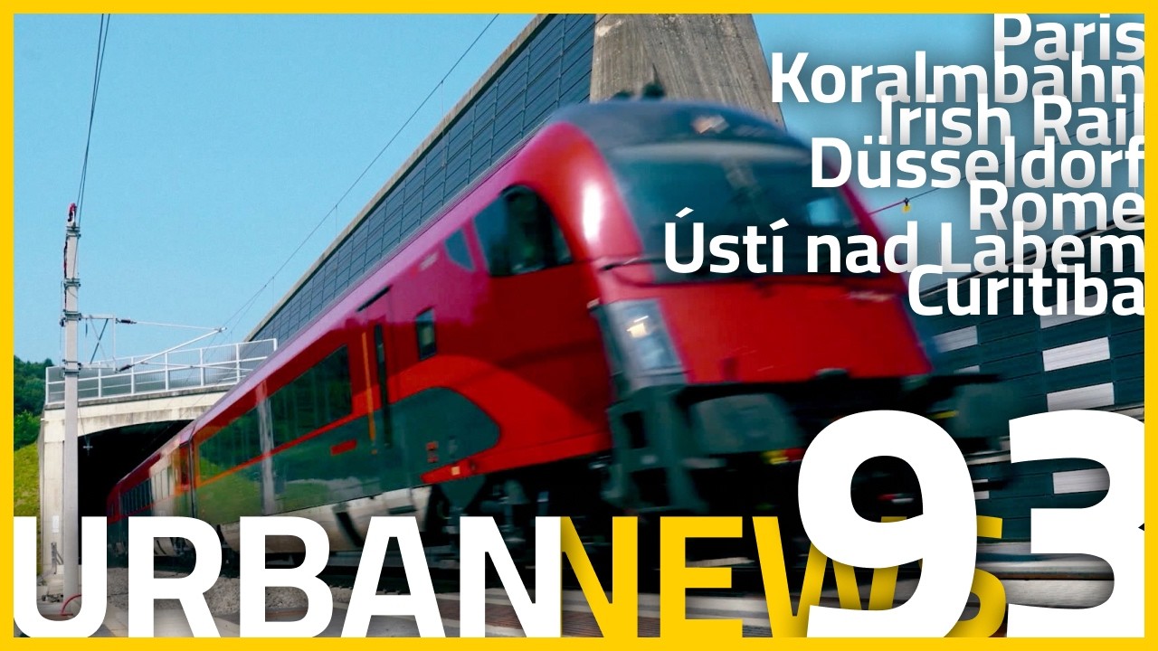 Century Rail Project in Austria | First Cable Car in Paris | Gatgetbahn in Brazil | Urban News 93