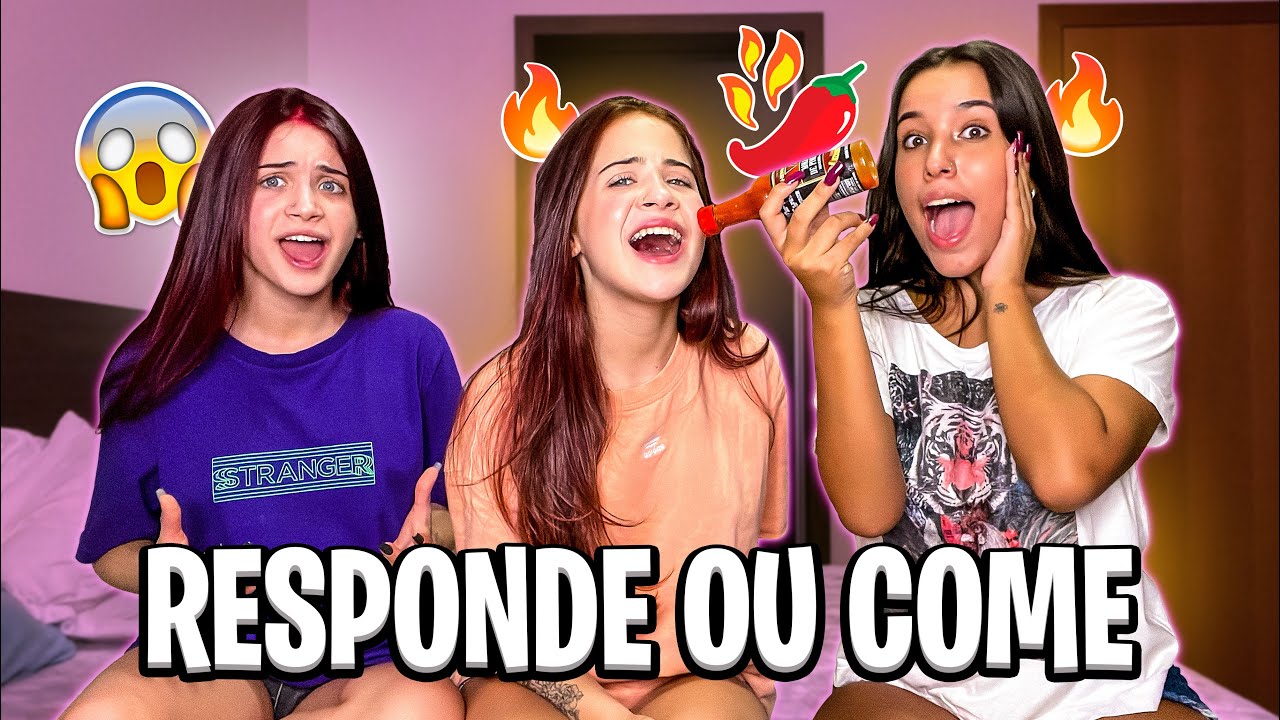 RESPONDE OU COME PIMENTA! (POLÊMICO) 🌶