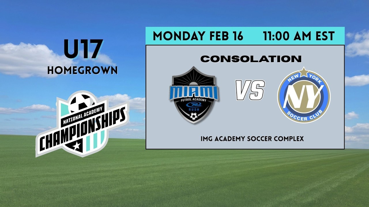 U17 MLS Next HG | Miami Futbol Academy Rush  vs New York SC | NAC