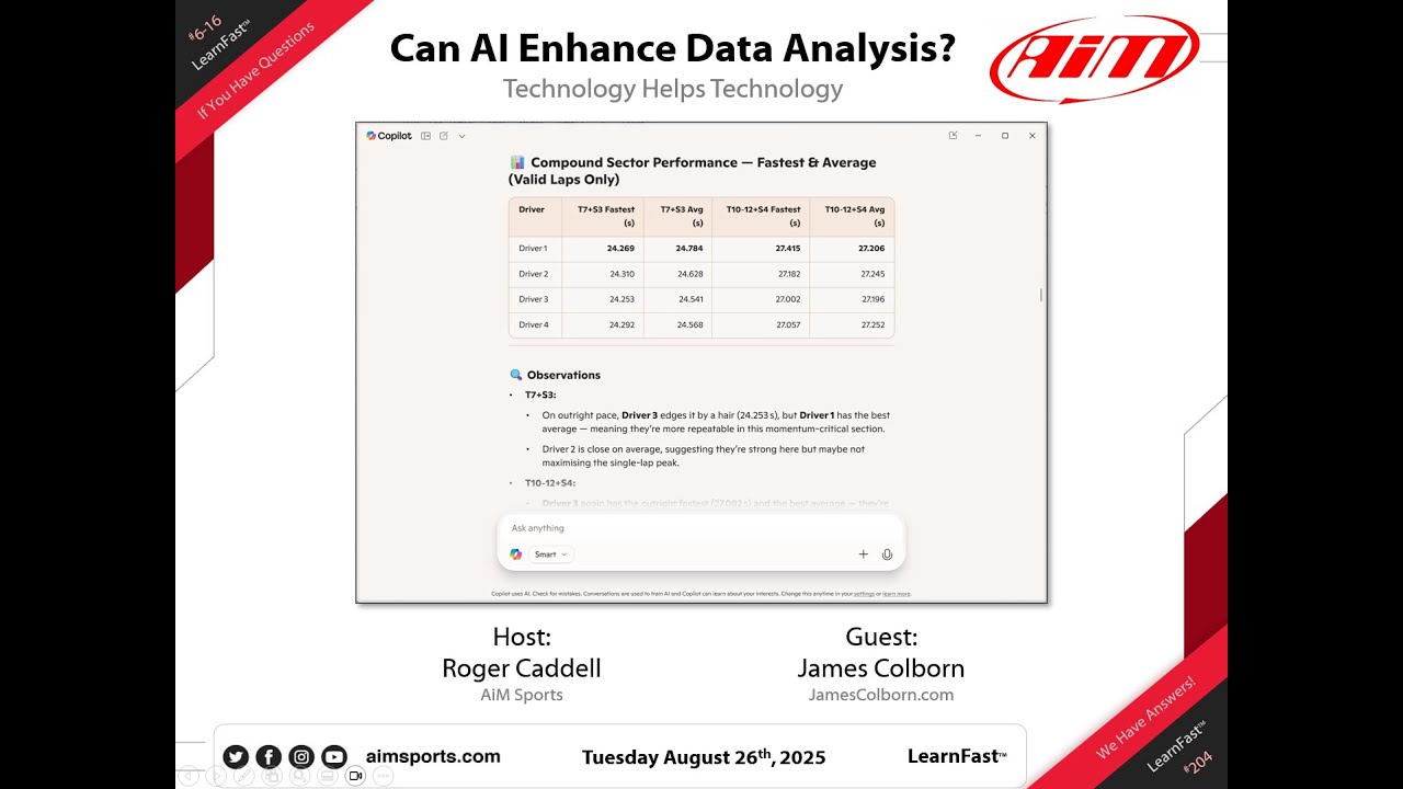 6-16 - Can Artificial Intelligence Enhance Data Analysis? with James Colborn - 8/26/2025