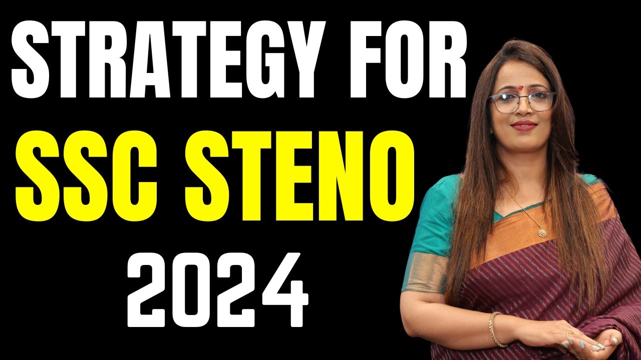 SSC STENO 2024 Strategy By Rani Ma'am | English With Rani Ma'am