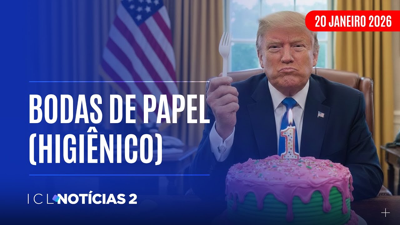 ICL NOTÍCIAS 2 - 20/01/26 - TRUMP COMPLETA UM ANO DE MANDATO LEVANDO LAPADA DE LULA