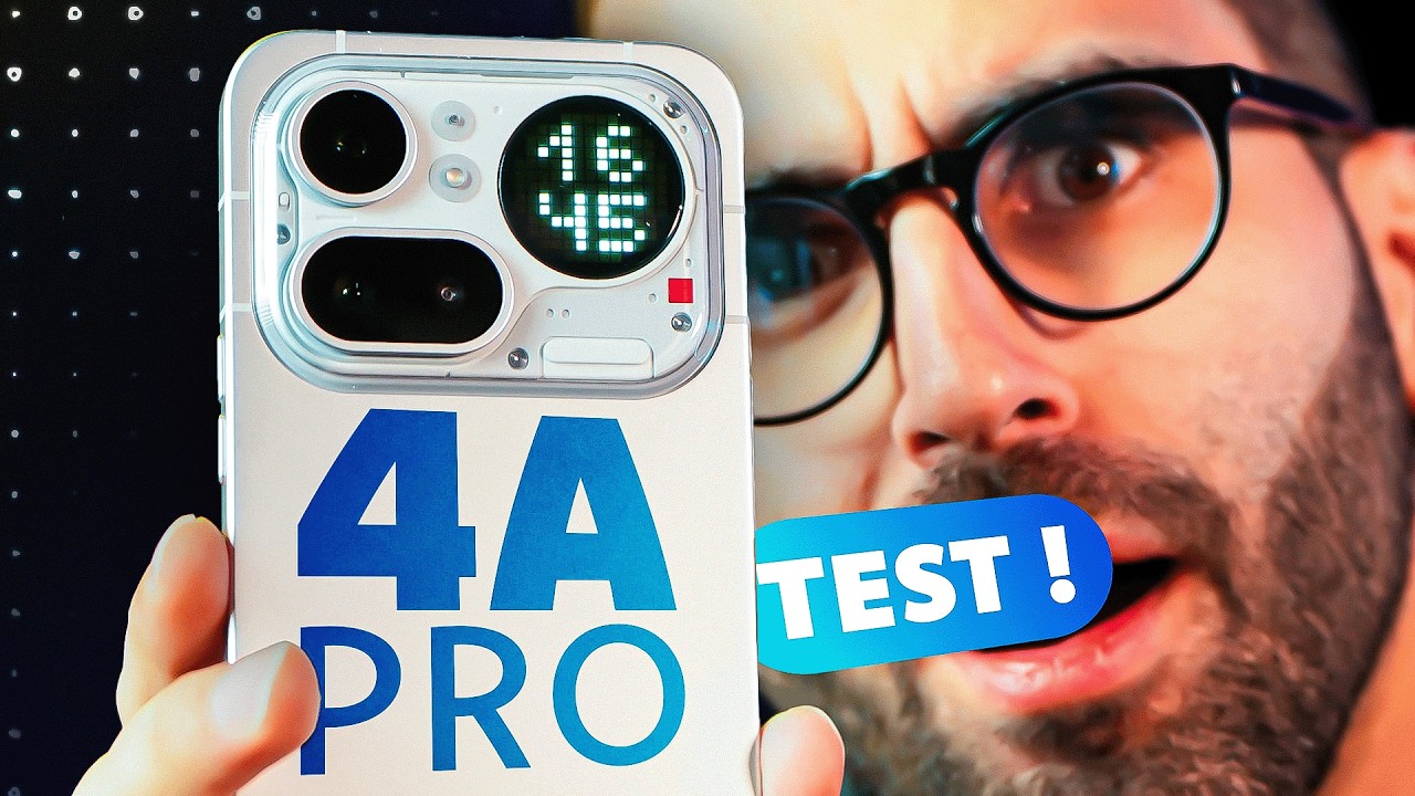Notre COUP DE COEUR &agrave; -500&euro; ! Test Nothing Phone 4a Pro