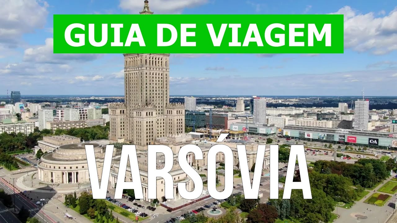 Vars&oacute;via, Pol&ocirc;nia | Atra&ccedil;&otilde;es, paisagens, viagem, revis&atilde;o | Drone 4k v&iacute;deo | Cidade de Vars&oacute;via