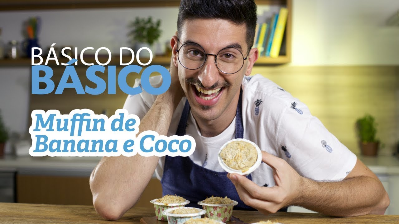 Muffin de Banana e Coco - Receitas Nestlé