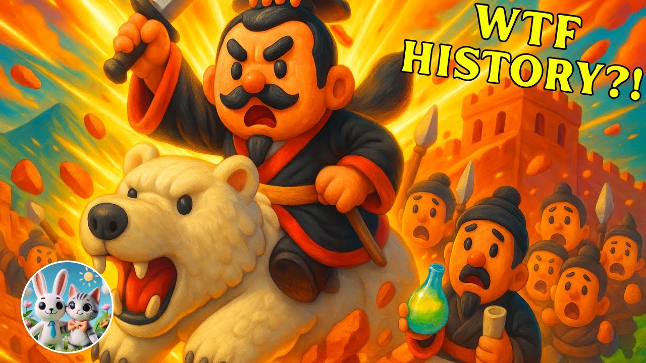 Qin Shi Huang Rides a Polar Bear?! The Wild Truth Behind China’s First Emperor 🐰 | Tea and Biscuit