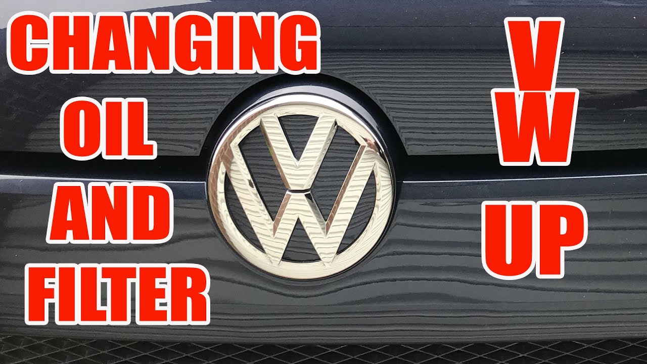 How I changed oil and oil filter on VW up