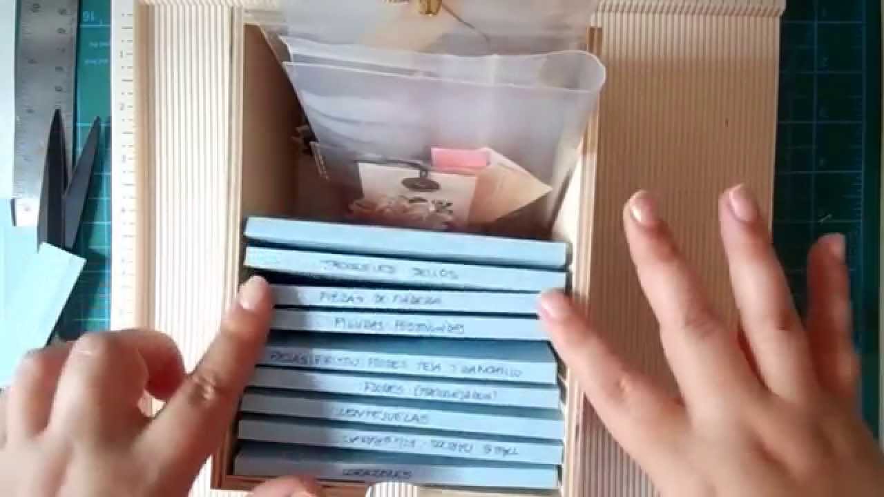Organización: Cómo guardar Piezas Troqueladas y Pequeños Adornos | Mundo@Party