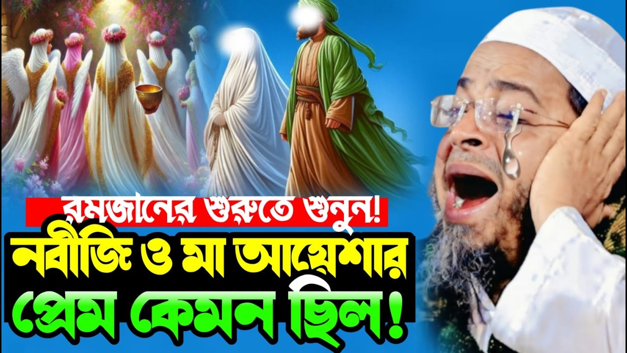 নবীজি ﷺ ও মা আয়েশা (রা.) এর পবিত্র প্রেমের গল্প | হৃদয় ছুঁয়ে যাবে | মুফতি নাসির উদ্দীন আনসারী