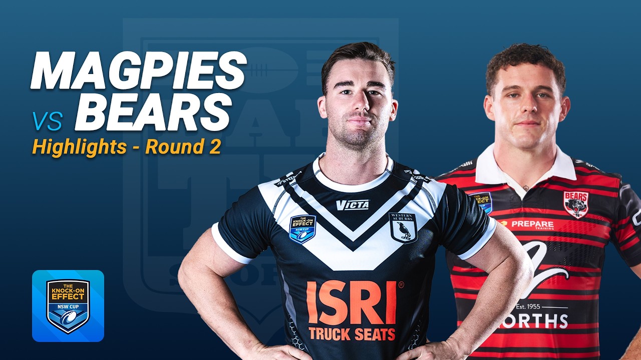 Highlights | Western Suburbs Magpies v North Sydney Bears | Round 2 | NSW Cup 2026