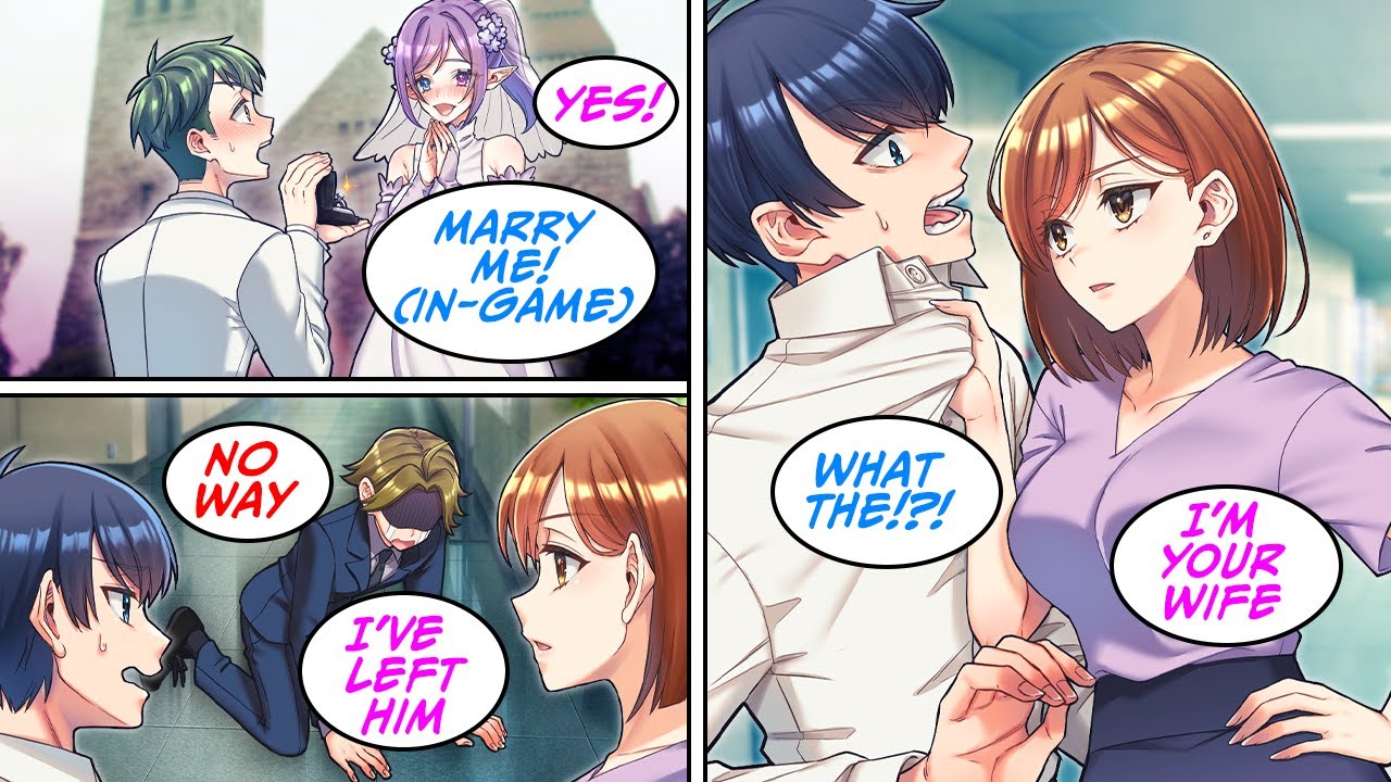 [Manga Dub] I married my online female friend in a game but then... [RomCom]