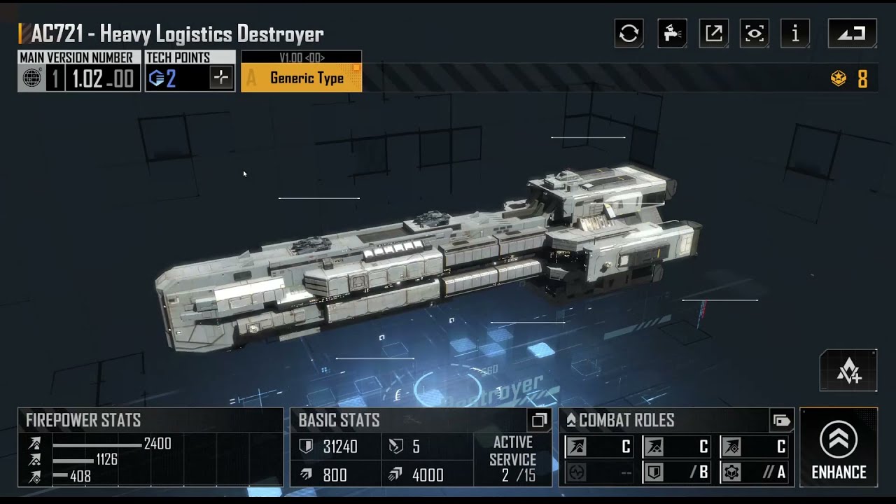 Infinite Lagrange I Mining with the AC 721 Heavy Logistics Destroyer