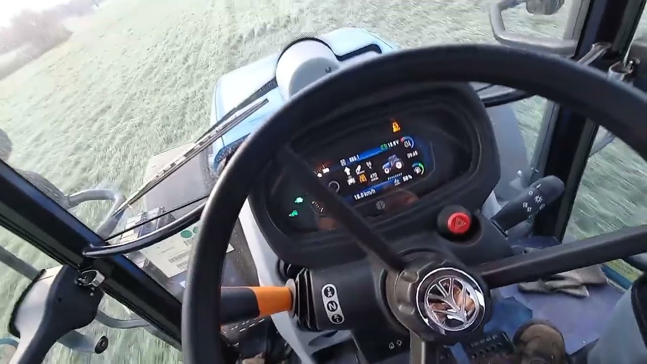 New Holland T5.100 ile Gübre Atıyorum&Gaspardo Zeno Gübre Makinesi