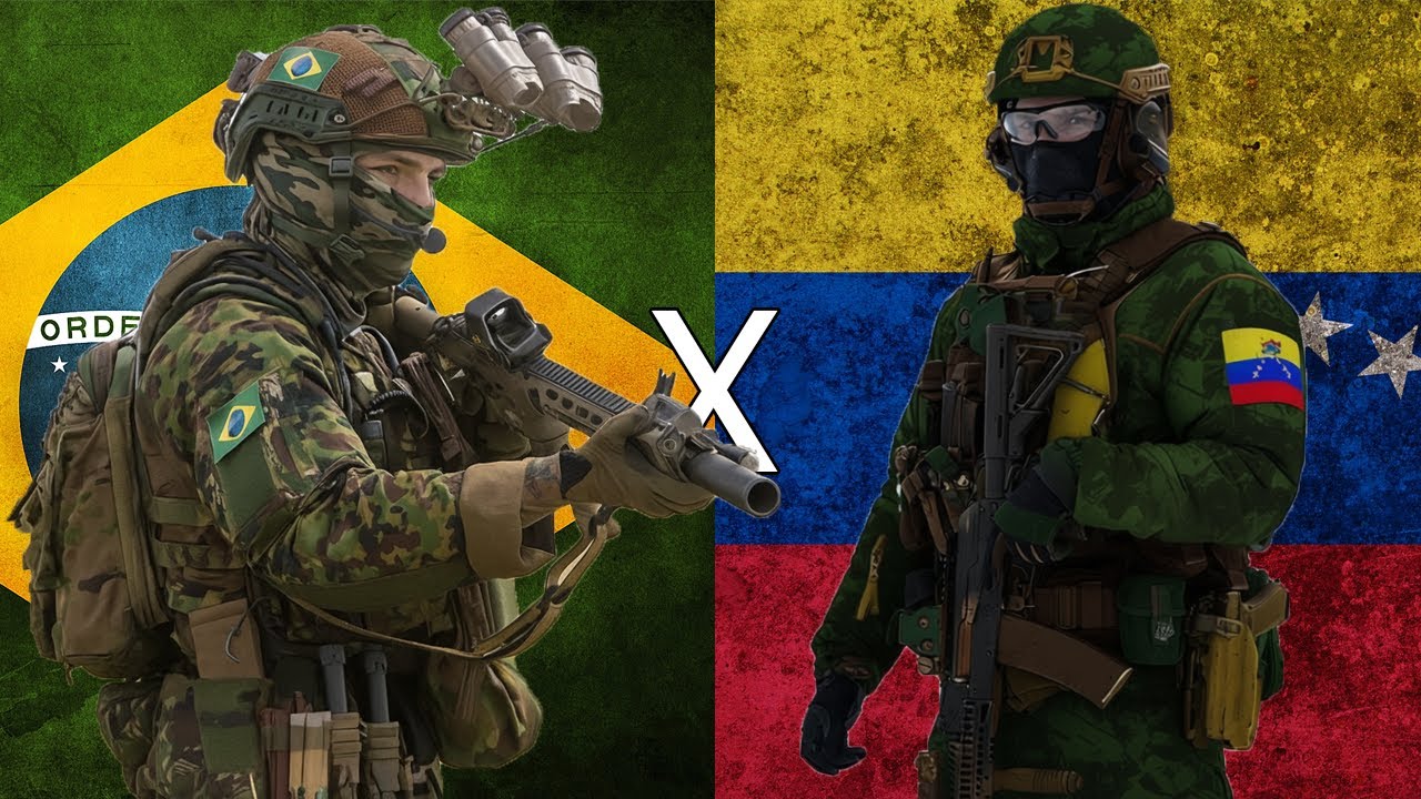 Brasil x Venezuela - Compara&ccedil;&atilde;o Militar (2026)