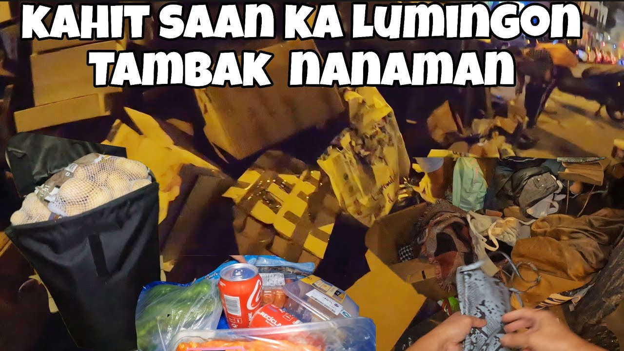 Ang dami tapon kahit  saan | dumpster diving  