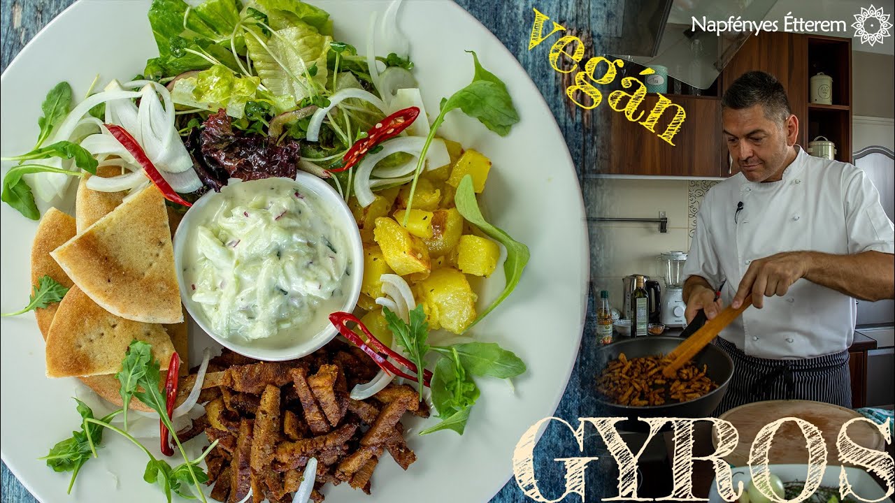 Gyrostál vegán módra