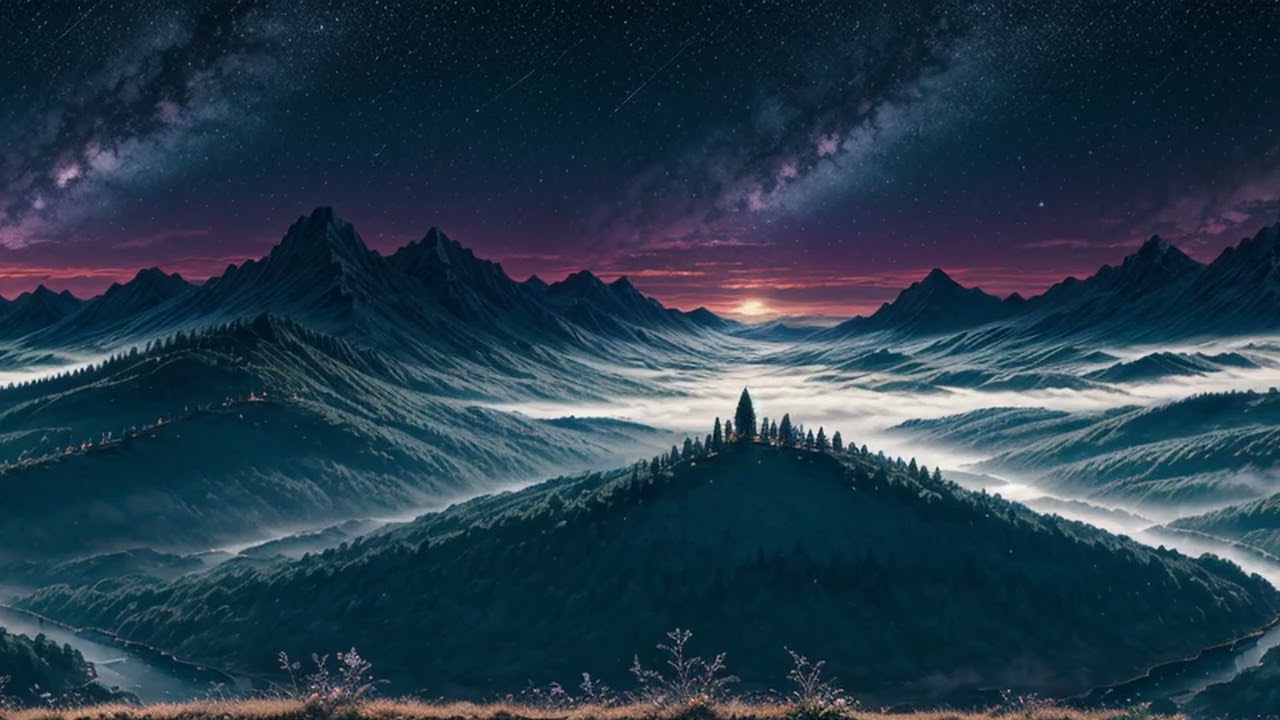 【10分BGM】【リラックスBGM】Moonlit Serenity: Whispers of a Dreamy Forest