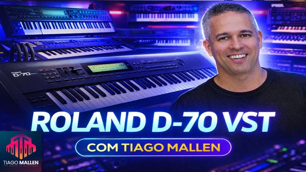 ROLAND D-70   VST (CLOUD -Anthology 1990)  FACTORY SOUNDS #tecladista