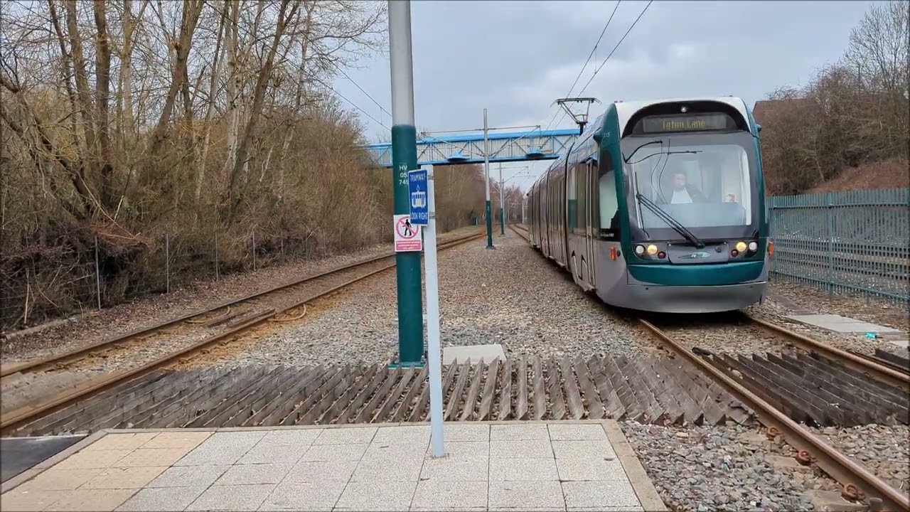 Trains and Trams at Highbury Vale (04.03.2023)