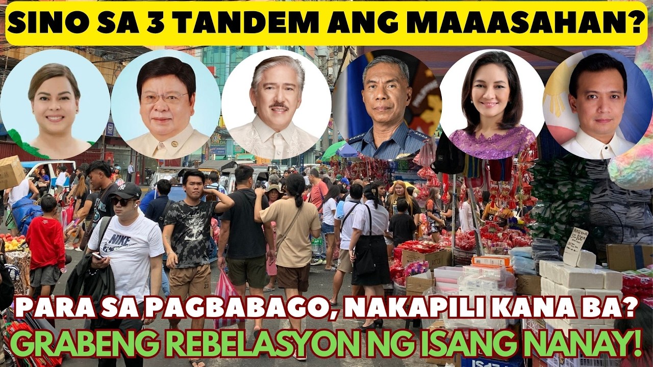 GRABENG REBELASYON NG ISANG ATE! SA 3 TANDEM SINONG SAYO FOR PRES. AT VICE PRES. PARA SA PAGBABAGO.