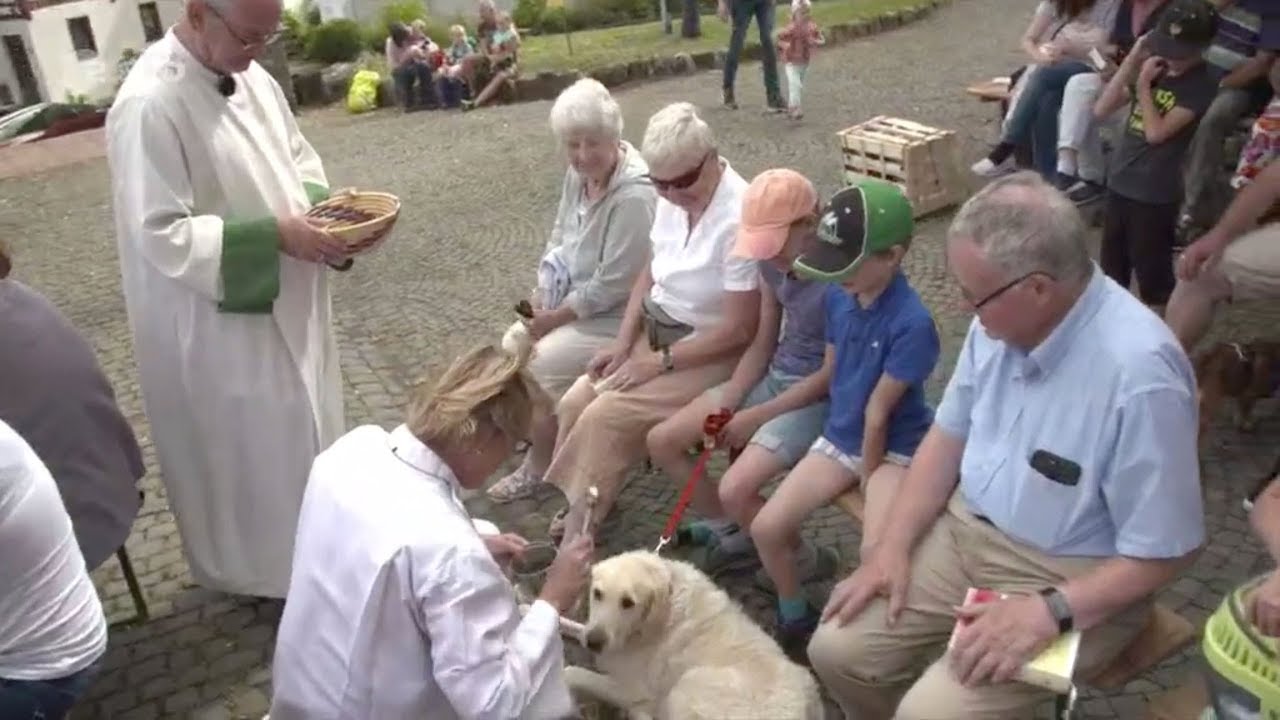 Tiersegnung am 10. August 2019 in Oberursel