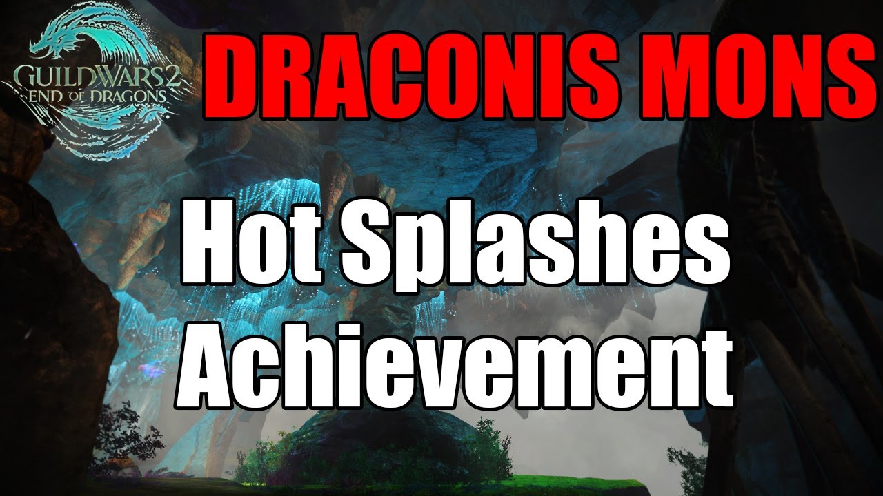 Guild Wars 2 - Second Dive : Hot Splashes Achievement (Diving Goggles Draconis Mons)